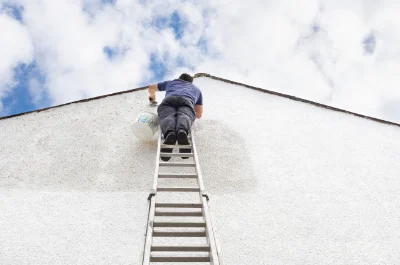 Peinture extérieure à Brécy — façades et ravalement